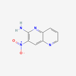 3-Nitro-1,5-naphthyridin-2-amine