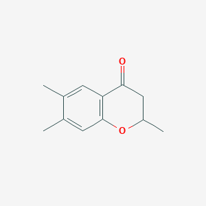 2,6,7-Trimethyl-2,3-dihydro-4H-1-benzopyran-4-one