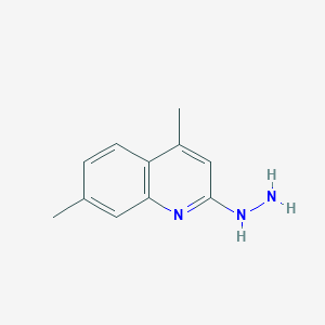 2-Hydrazinyl-4,7-dimethylquinoline