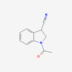 1-Acetylindoline-3-carbonitrile