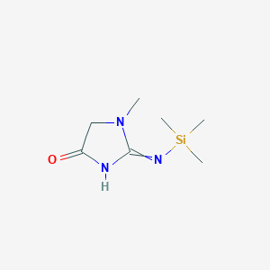 1-Methyl-2-((trimethylsilyl)amino)-1H-imidazol-4(5H)-one