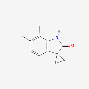 6',7'-Dimethylspiro[cyclopropane-1,3'-indolin]-2'-one