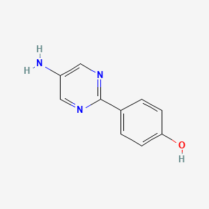 4-(5-Amino-2-pyrimidyl)phenol