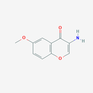 3-Amino-6-methoxy-4H-1-benzopyran-4-one