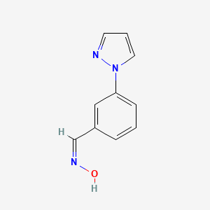 3-(1H-Pyrazol-1-yl)benzaldehyde oxime