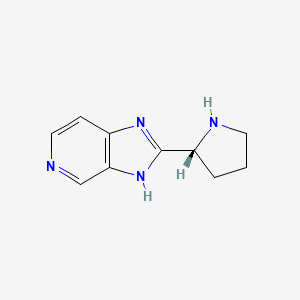 (R)-2-(Pyrrolidin-2-YL)-3H-imidazo[4,5-C]pyridine