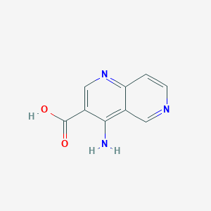 4-Amino-1,6-naphthyridine-3-carboxylic acid