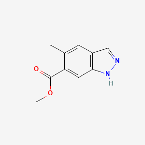 Methyl 5-methyl-1H-indazole-6-carboxylate