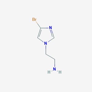 2-(4-Bromo-1H-imidazol-1-yl)ethanamine