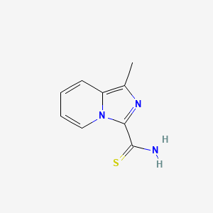 1-Methylimidazo[1,5-a]pyridine-3-carbothioamide