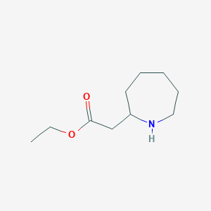 Ethyl 2-(azepan-2-YL)acetate