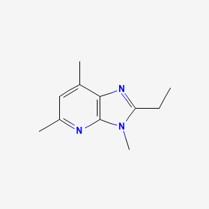 2-Ethyl-3,5,7-trimethyl-3H-imidazo[4,5-b]pyridine