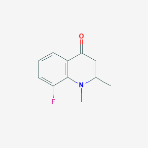 8-Fluoro-1,2-dimethylquinolin-4(1H)-one