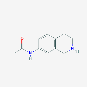 N-(1,2,3,4-tetrahydroisoquinolin-7-yl)acetamide