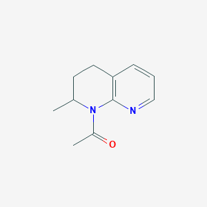 1-(2-Methyl-3,4-dihydro-1,8-naphthyridin-1(2H)-yl)ethanone