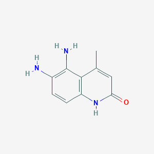 5,6-Diamino-4-methylquinolin-2(1H)-one