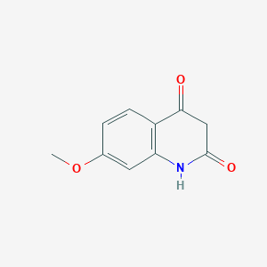 molecular formula C10H9NO3 B11907865 7-Methoxyquinoline-2,4(1H,3H)-dione 