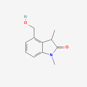 4-(Hydroxymethyl)-1,3-dimethylindolin-2-one