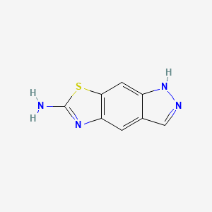 1H-thiazolo[4,5-f]indazol-6-amine