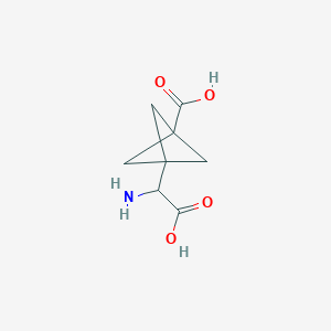 3-[Amino(carboxy)methyl]bicyclo[1.1.1]pentane-1-carboxylic acid