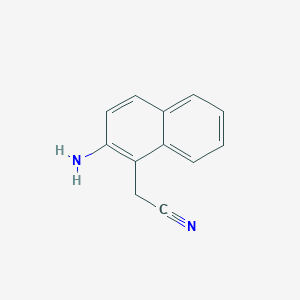 2-(2-Aminonaphthalen-1-yl)acetonitrile