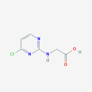 2-((4-Chloropyrimidin-2-yl)amino)acetic acid