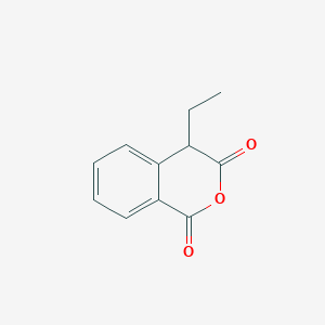 molecular formula C11H10O3 B11908627 4-Ethylisochroman-1,3-dione 