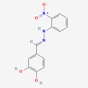 3,4-Dihydroxybenzaldehyde {2-nitrophenyl}hydrazone