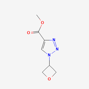 Methyl 1-(oxetan-3-yl)-1H-1,2,3-triazole-4-carboxylate