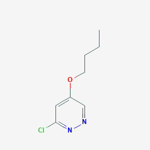 molecular formula C8H11ClN2O B11908746 5-Butoxy-3-chloropyridazine CAS No. 1346698-32-5