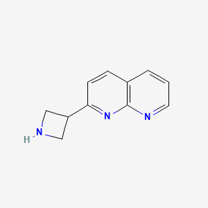 2-(Azetidin-3-YL)-1,8-naphthyridine