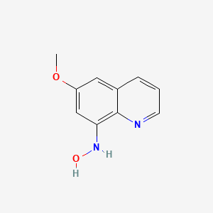 8-Quinolinamine, N-hydroxy-6-methoxy-