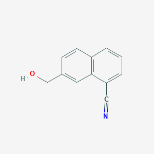 1-Cyanonaphthalene-7-methanol