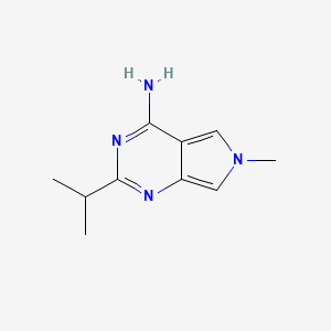 2-Isopropyl-6-methyl-6H-pyrrolo[3,4-d]pyrimidin-4-amine