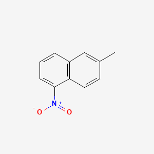 molecular formula C11H9NO2 B11909173 6-Methyl-1-nitronaphthalene CAS No. 54755-20-3