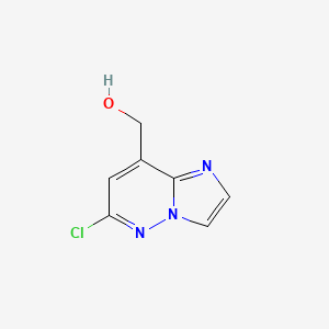 (6-Chloroimidazo[1,2-b]pyridazin-8-yl)methanol