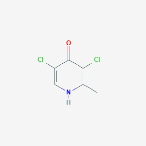 molecular formula C6H5Cl2NO B11909455 3,5-Dichloro-2-methylpyridin-4-ol 