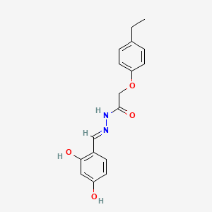 N'-(2,4-dihydroxybenzylidene)-2-(4-ethylphenoxy)acetohydrazide
