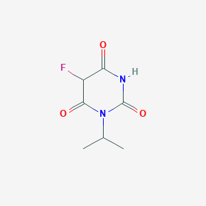 5-Fluoro-1-(propan-2-yl)-1,3-diazinane-2,4,6-trione