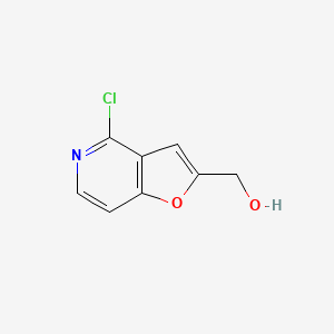 {4-Chlorofuro[3,2-c]pyridin-2-yl}methanol