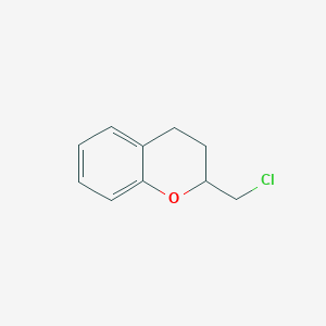 molecular formula C10H11ClO B11909649 2-(Chloromethyl)chroman 