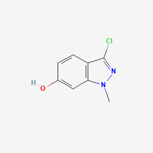 3-Chloro-1-methyl-1H-indazol-6-ol