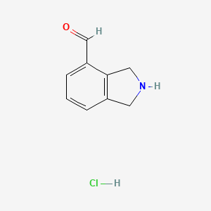 Isoindoline-4-carbaldehyde hydrochloride