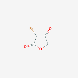 molecular formula C4H3BrO3 B11909737 3-bromofuran-2,4(3H,5H)-dione 