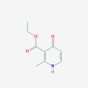 molecular formula C9H11NO3 B11909740 Ethyl 4-hydroxy-2-methylnicotinate CAS No. 260389-91-1