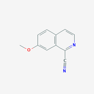 7-Methoxyisoquinoline-1-carbonitrile