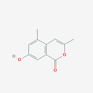 7-Hydroxy-3,5-dimethyl-1H-isochromen-1-one