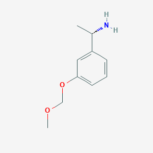 (S)-1-(3-(methoxymethoxy)phenyl)ethan-1-amine