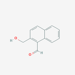 2-(Hydroxymethyl)naphthalene-1-carbaldehyde