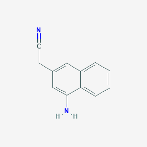 1-Aminonaphthalene-3-acetonitrile